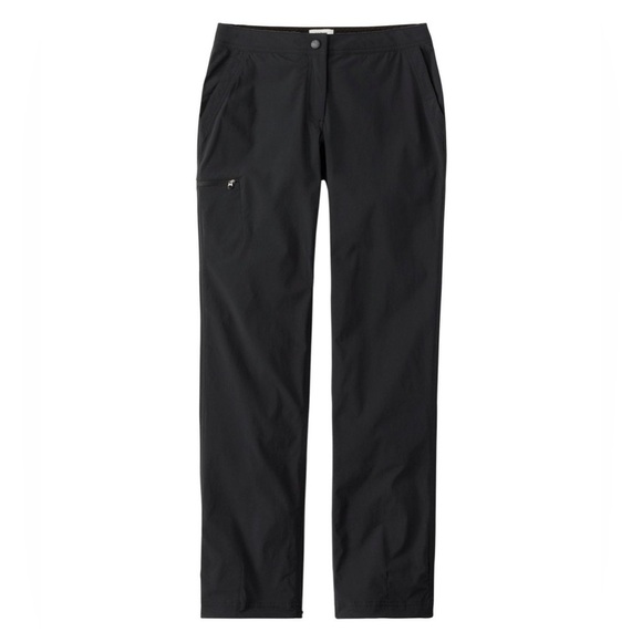 L.L. Bean Women's Water-Repellent Comfort Trail Pants Mid-Rise Straight-Leg 8P - Picture 1 of 5